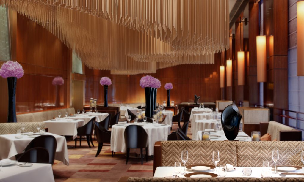 Amber restaurant, The Landmark Mandarin Oriental Hong Kong