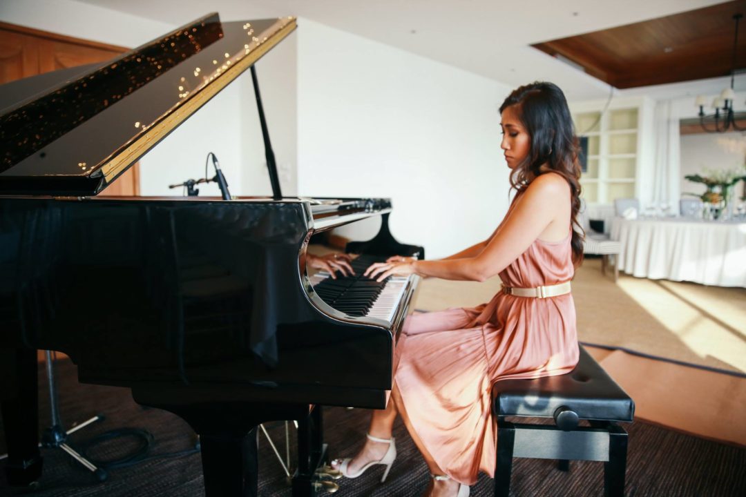 Van Anh Nguyen pianist for NAA Tropival event