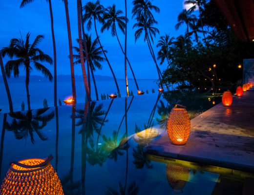 Four Seasons Resort Koh Samui, conrad koh samui, sea, seaview, inifinity pool, twilight