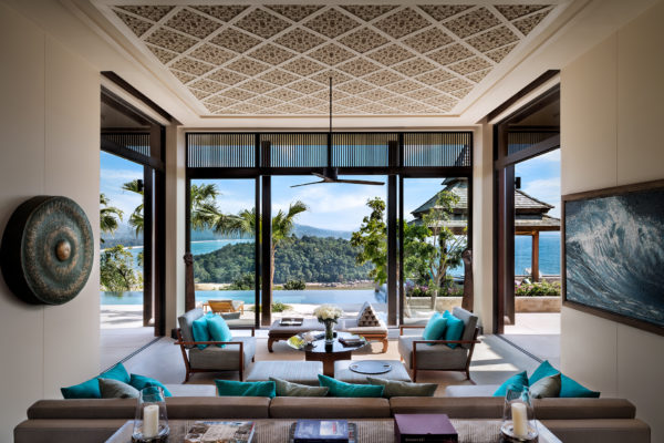 Villa Similan, Living room, sofa, sea view, island